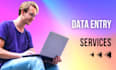 do data entry, pdf to word, copy paste and virtual assistant job