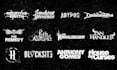 design rock, metal, progressive metalcore, hardcore and modern band logo