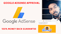design website and approve google adsense on your domain