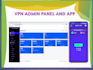 provide vpn admin panel with app