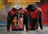 create sublimation hoodies design, mockup and vector