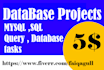 do database project sql query database assignment database diagram