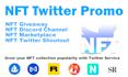 do nft twitter promotions