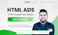 design google ads, web banner static image, GIF, HTML 5 animated
