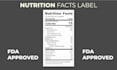 create professional nutrition facts label