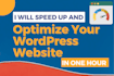 speed optimize your wordpress site for google core web vitals