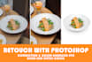 edit and retouch food photography professionally