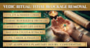 cast a powerful vedic ritual to remove negative energy and blockages