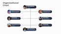 design organizational chart, flowchart, and process diagram