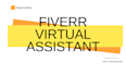be your phenomenal personal administrative virtual assistant