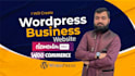 build a responsive wordpress business website