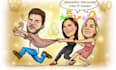 draw a cute caricature