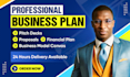 develop your detailed business plan, business model canvas and pitch deck