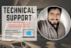 provide technical support for windows desktops and laptops