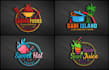 do restaurant, catering, caribbean food, cafe, BBQ, juice, bakery logo design