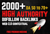 high quality contextual seo dofollow off page backlinks