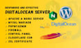 setup your digitaocean, AWS, google cloud, linode server