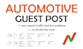 do guest post with seo backlinks on automotive UK blog