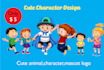 create cute character illustration