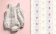 create modern seamless pattern for baby brands, cute prints for fabric