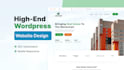 create a responsive wordpress website design using elementor