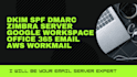 install, setup configure zimbra server