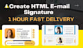create html email signature