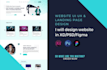 do website UI UX design and landing page design