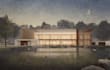 create atmospheric architectural visualization and post digital collage