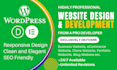 do modern wordpress website development