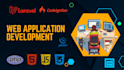 do web application development laravel, codeigniter, PHP, HTML, CSS, javascript
