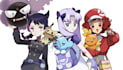draw you or your oc in pokemon style