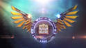 create a 3d logo reveal with modern wings