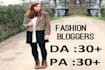 do guest posting on HQ fashion blogs