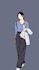 do flat fashion or portrait illustration