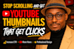 design clickable youtube thumbnails in 2 hours