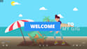 create 2d animated flat character video animation
