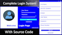 create complete login system