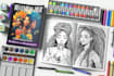 create coloring book cover design for adults and kids amazon KDP