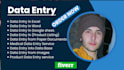 do data entry typing work job, lead generation, web scraping
