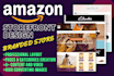 create professional amazon storefront design and brand store