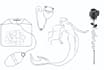 create line art logo, tattoo, illustration and sticker