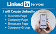 create professional linkedin company page for your business
