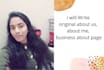 write an original about us, about me, business about page