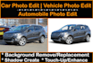 do car photo editing or automobile image edit