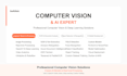 do computer vision, ocr, image processing, deep learning and ai models