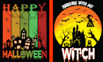 creat awesome and custom halloween t shirt design for you