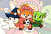 draw a custom kawaii character or cute cartoon mascot