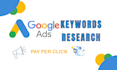 do PPC keywords research for google ads and bing ads