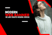 design modern web banner